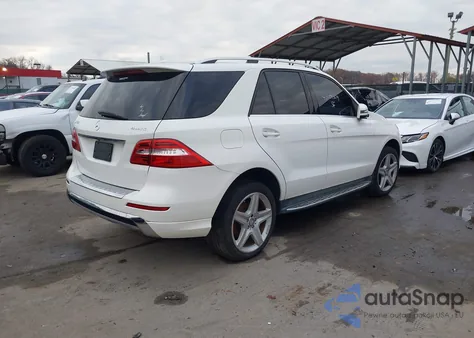 2015 Mercedes-Benz Ml 350 4Matic from USA, damaged, VIN 4JGDA5HB8FA581585